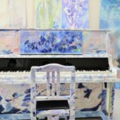 Cây piano đầy màu sắc đẹp ngỡ ngàng tại ga JR Otsuka